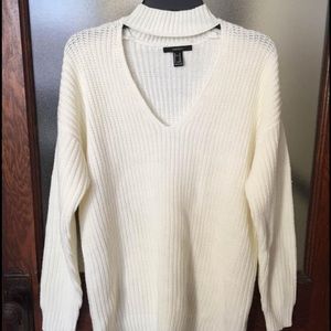 Oversized sweater top